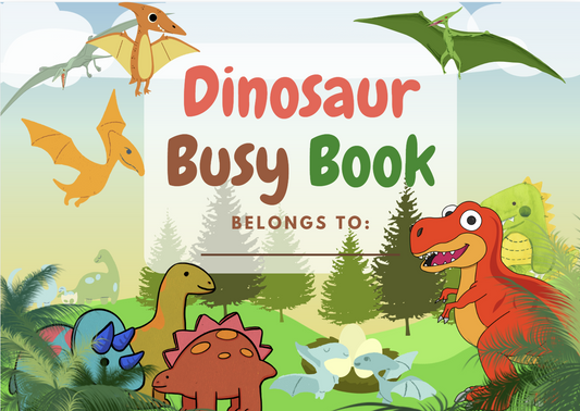 Dinosaur Busy Book
